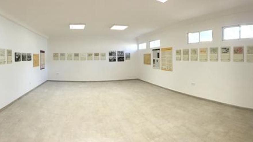 Imagen interior del centro de interpretación de El Hondón