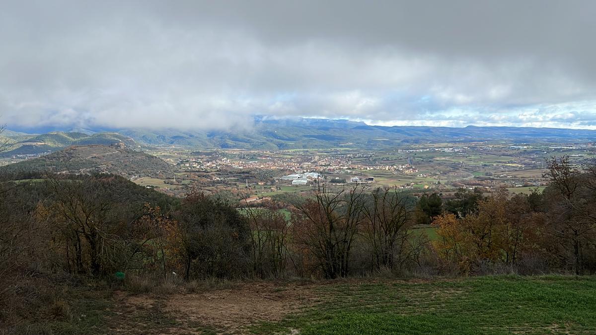 Vistes de Solsona des de la zona de Torregassa