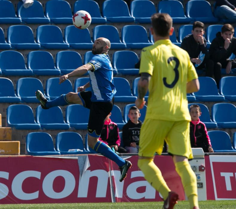 El empate del Hércules ante el Villarreal B (0-0) en imágenes