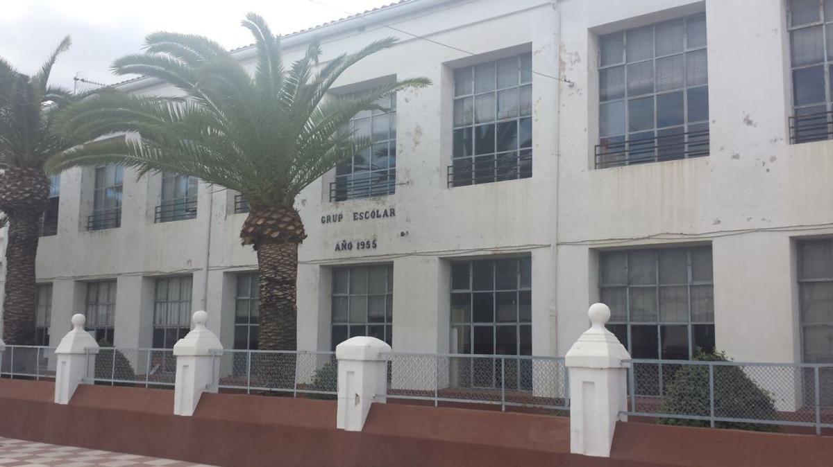 El colegio Joan Martorell de Xeraco.