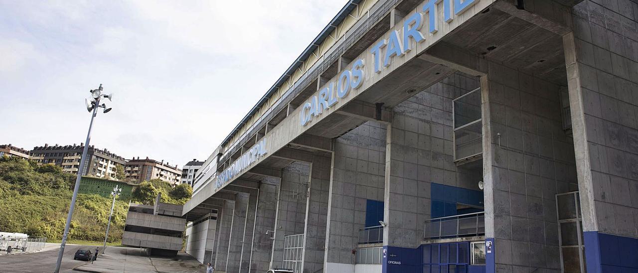 Los bajos del estadio Carlos Tartiere. | Miki López