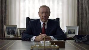 Kevin Spacey, en la serie de Netflix ’House of cards’.