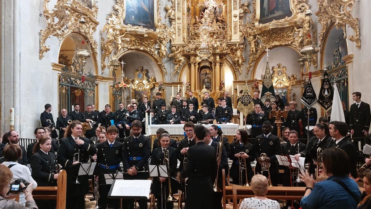 Imagen de un concierto en la Basílica de Santa María.