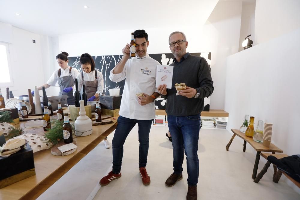 Las galerías se fusionan con la gastronomía