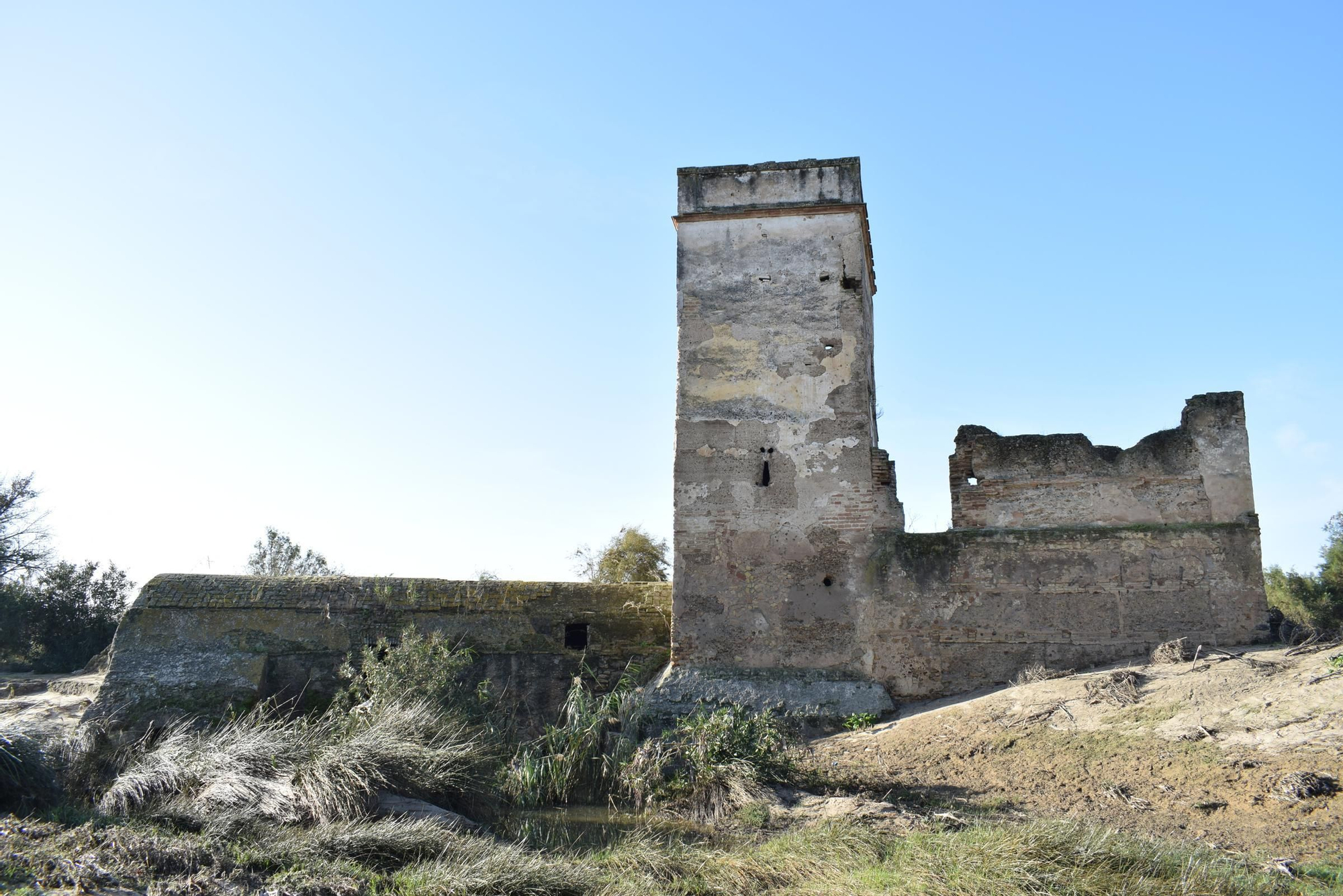 Estado actual del Molino de Cerrajas en Alcalá de Guadaíra