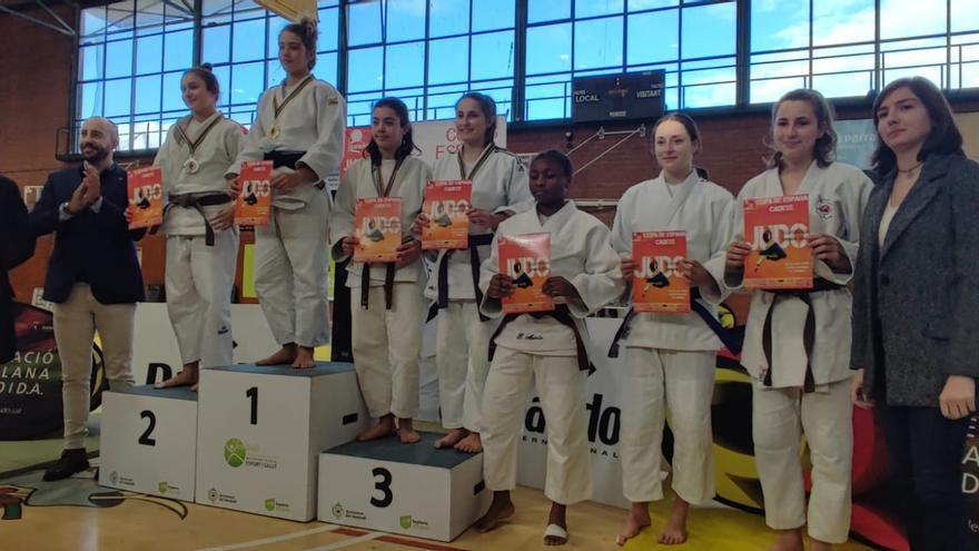 La cadete Adriana Ferrer se cuelga el bronce en la Copa de España