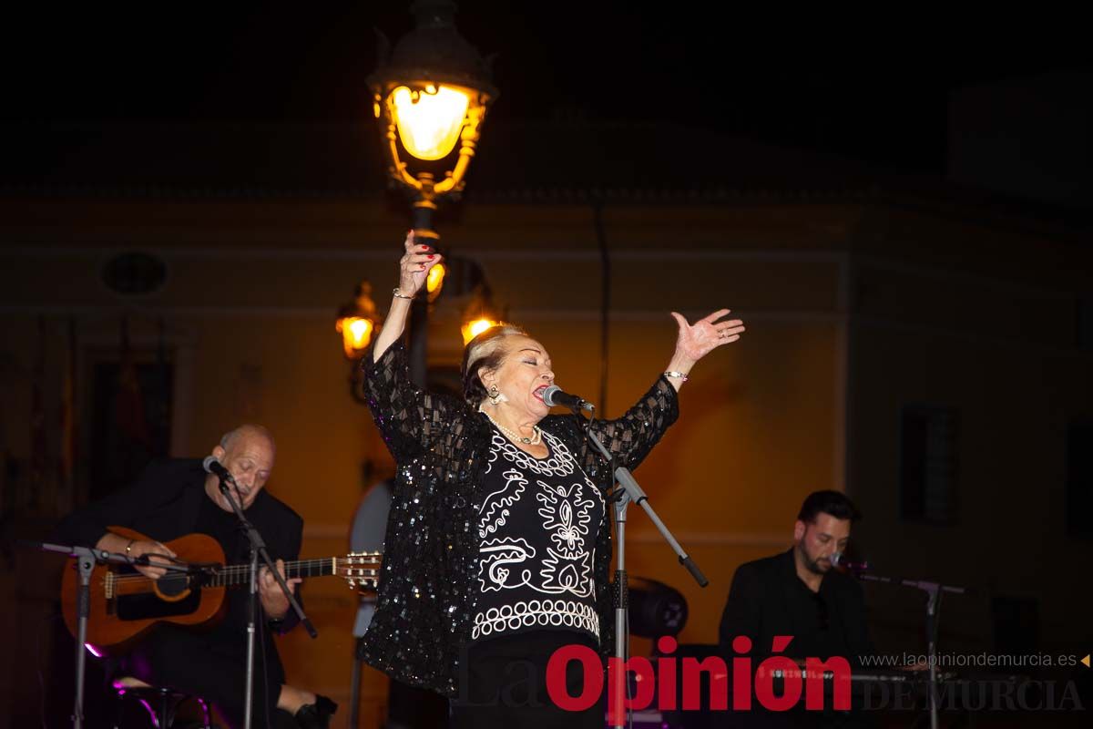 La cantante Maruja Garrido regresa a Caravaca