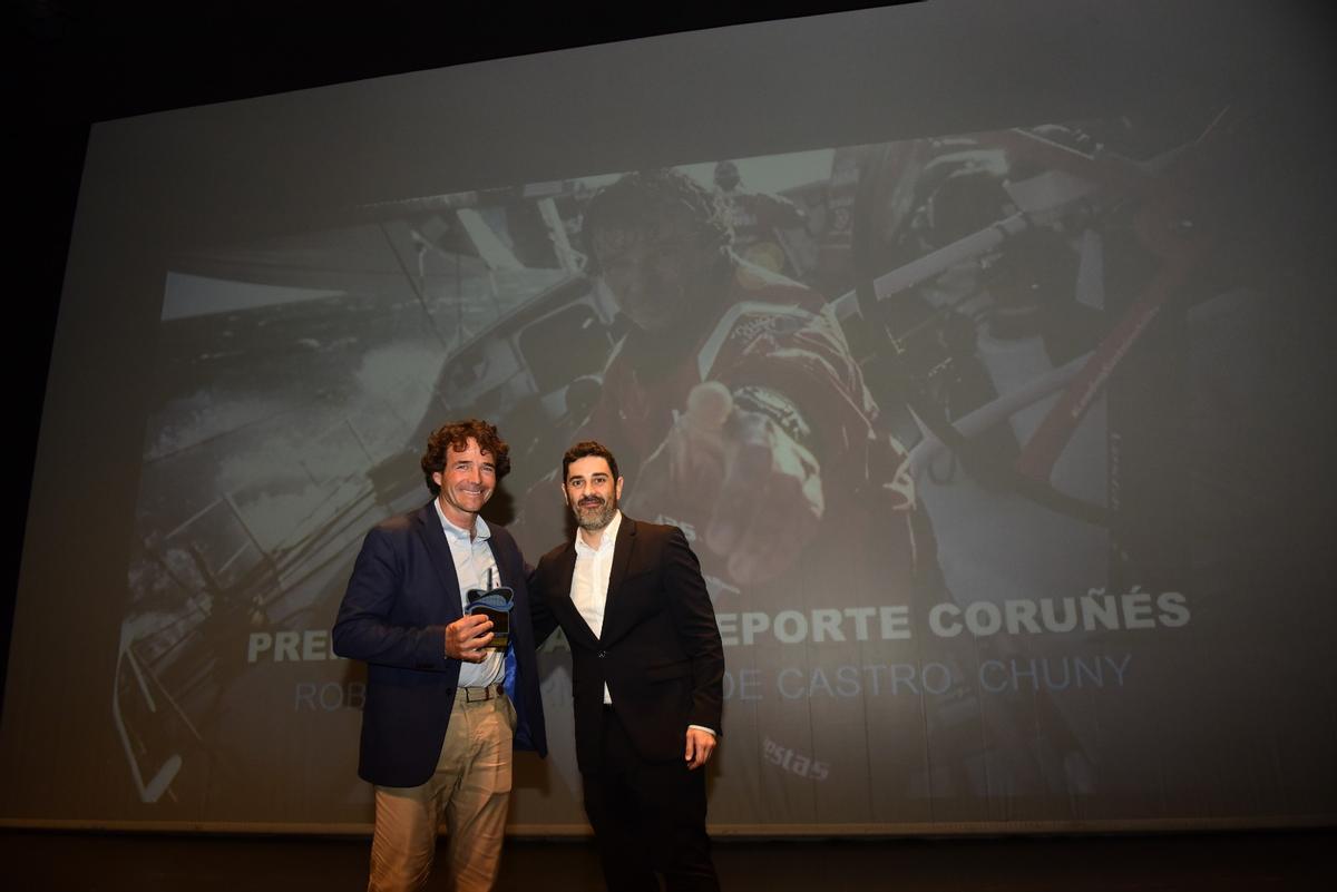 Roberto Bermúdez de Castro, Chuny, y Daniel Domínguez