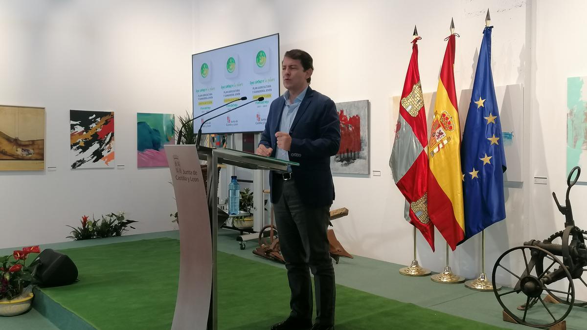 Alfonso Fernández Mañueco presenta el programa de agricultura y ganadería joven