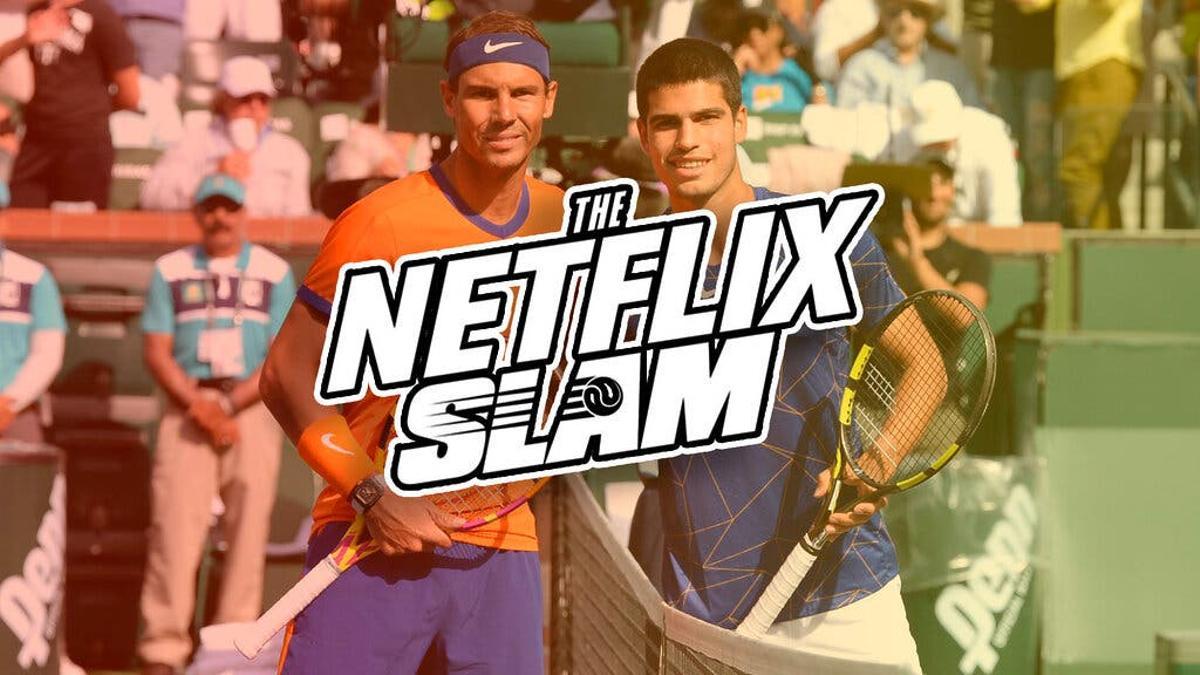 Rafa Nadal vs. Carlos Alcaraz en Netflix: Fecha, hora, cómo ver en Netflix y en TV