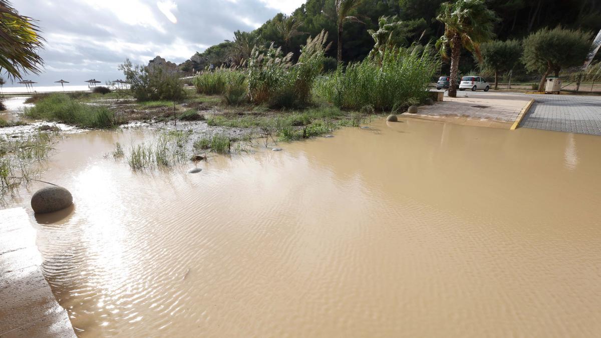 Imagen de archivo de una inundación en Ibiza.