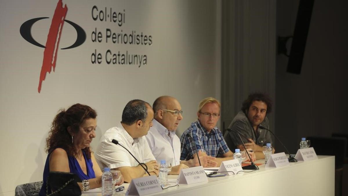 Presentación de la Xarxa de Sindicalistes per la Indepència.