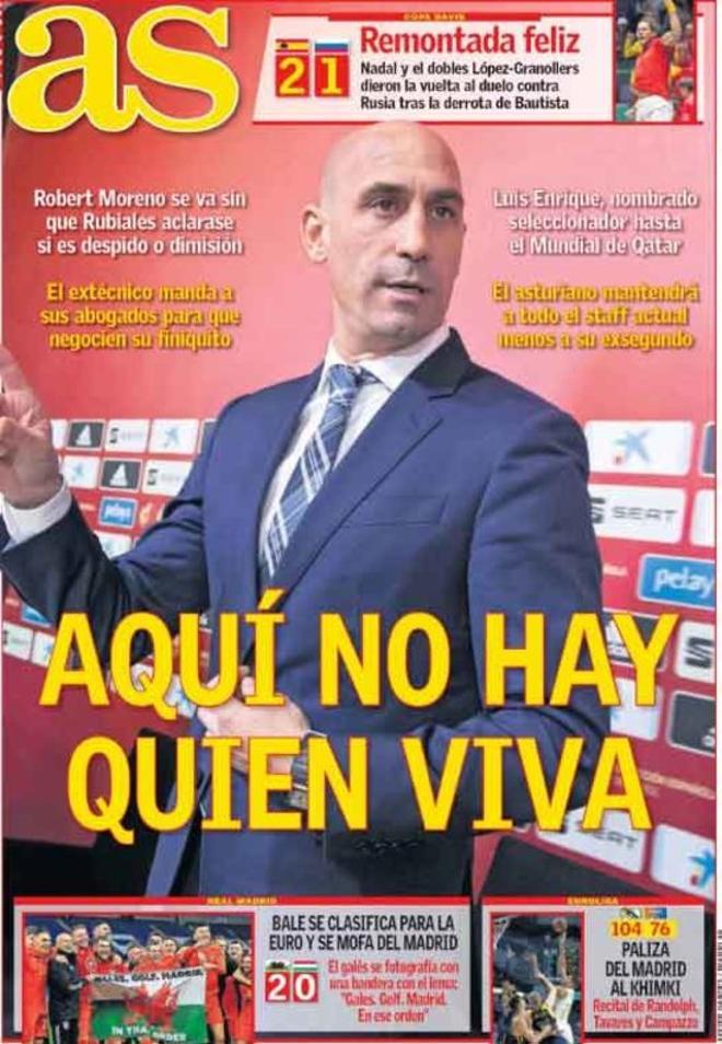 Las portadas del día en la prensa deportiva