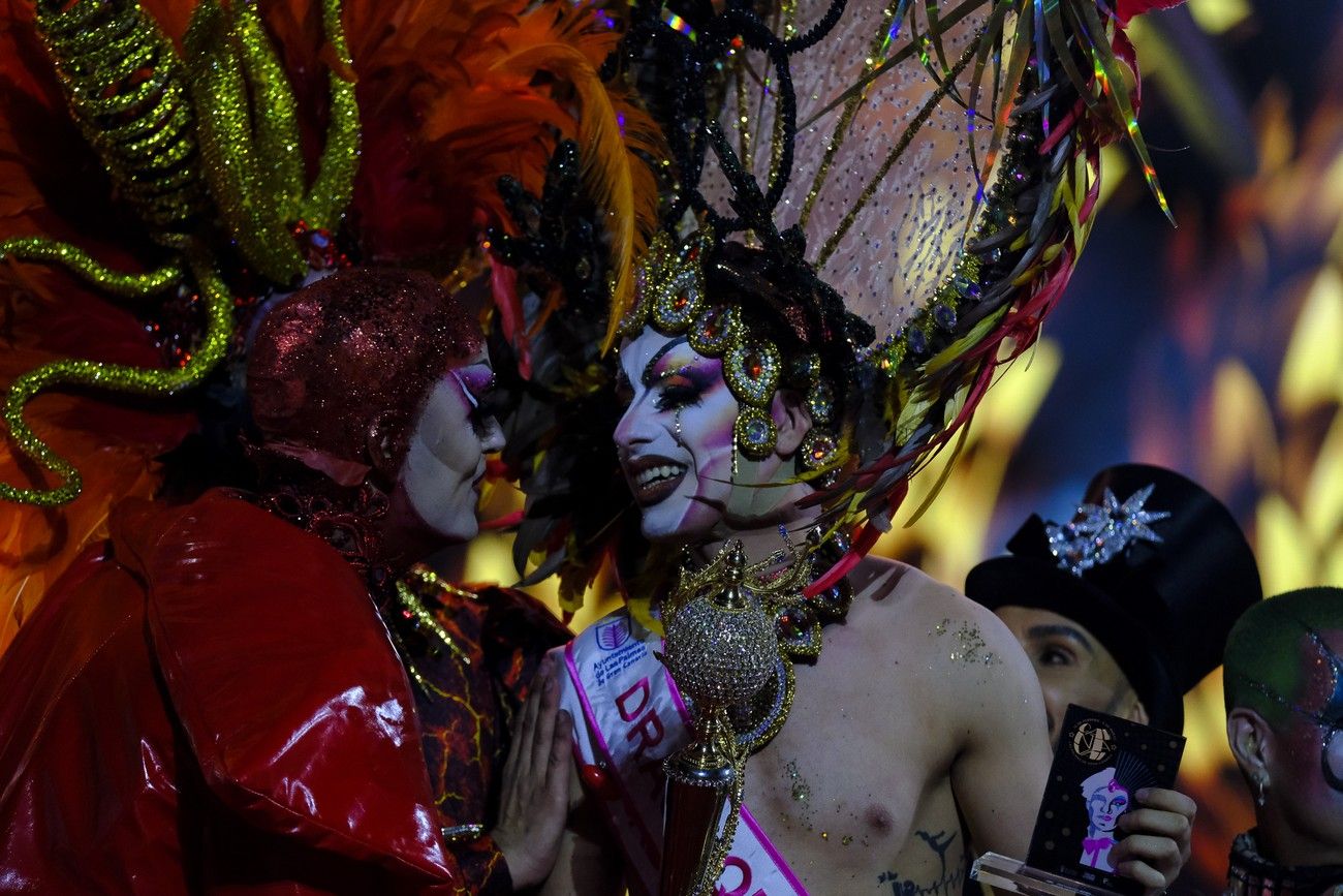 Shíky, drag Queen del Carnaval de Las Palmas de Gran Canaria 2023: coronación y actuación final