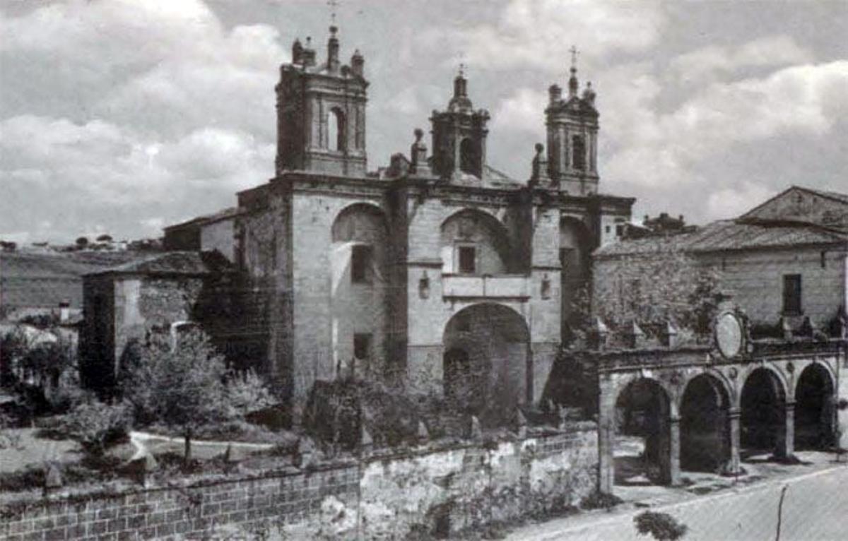 Imagen del Convento de San Francisco, antiguo Hospicio, año indeterminado.