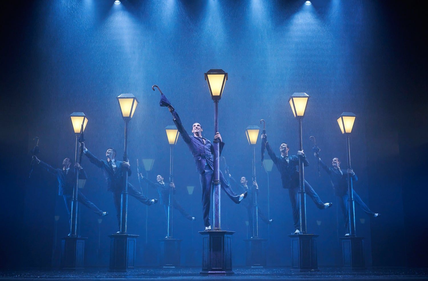 Cantando bajo la lluvia, el musical de Broadway