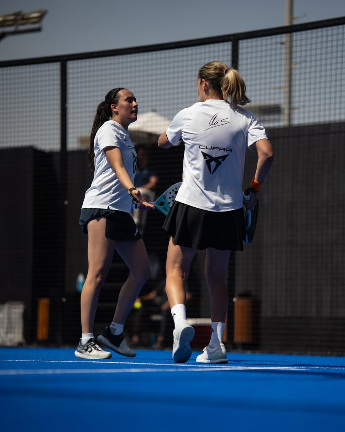 Andrea y Ari jugarán las semifinales este viernes