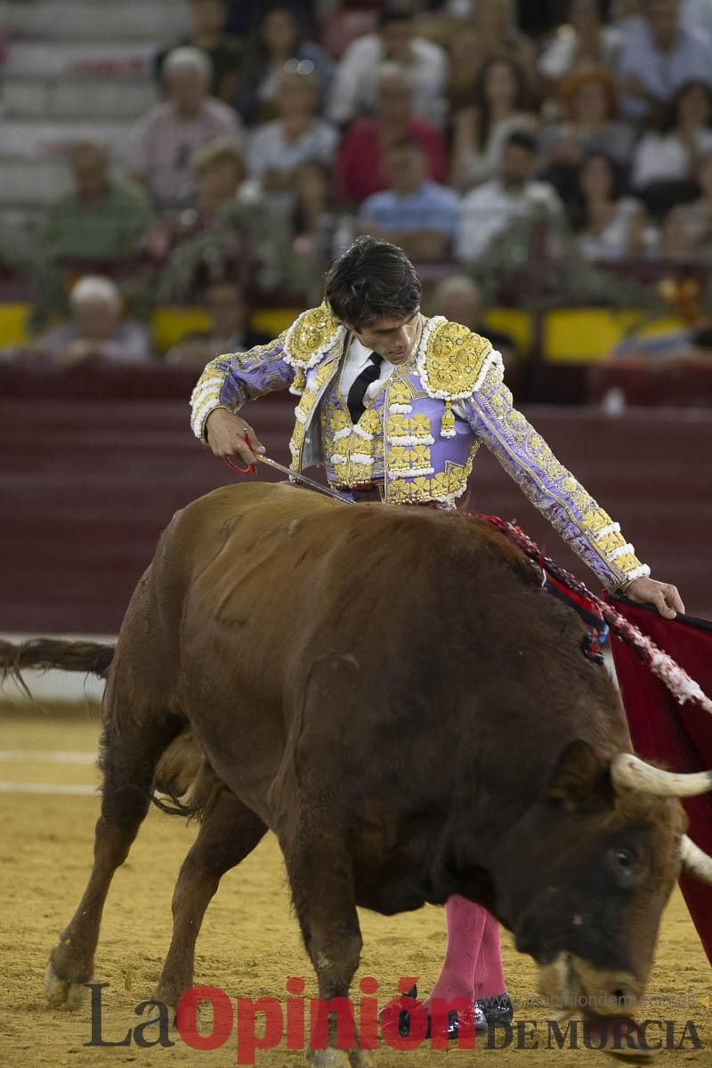 Cuarta corrida en la Feria Taurina de Murcia (Castella, Manzanares y Ureña)