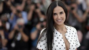 Demi Moore en el Festival de Cannes. 