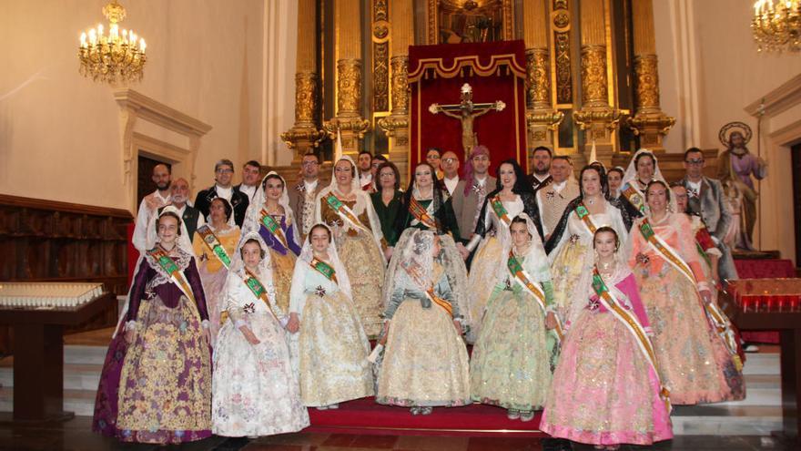 Fuego y emoción en la «Nit de la Cremà» del 45 aniversario de las Fallas de Benicarló