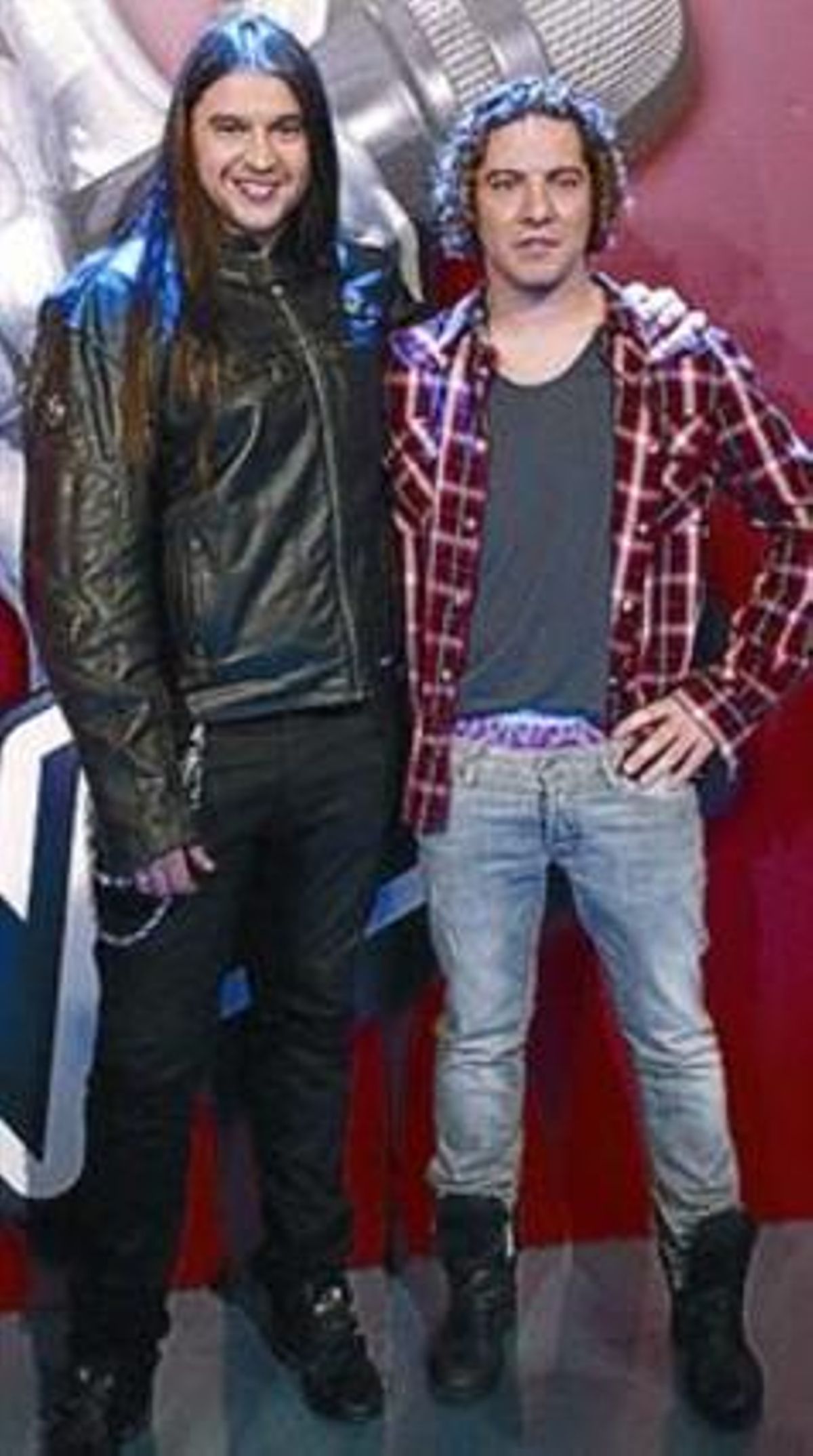 Rafa Blas i David Bisbal, ahir. Rafa Blas i David Bisbal, ahir.