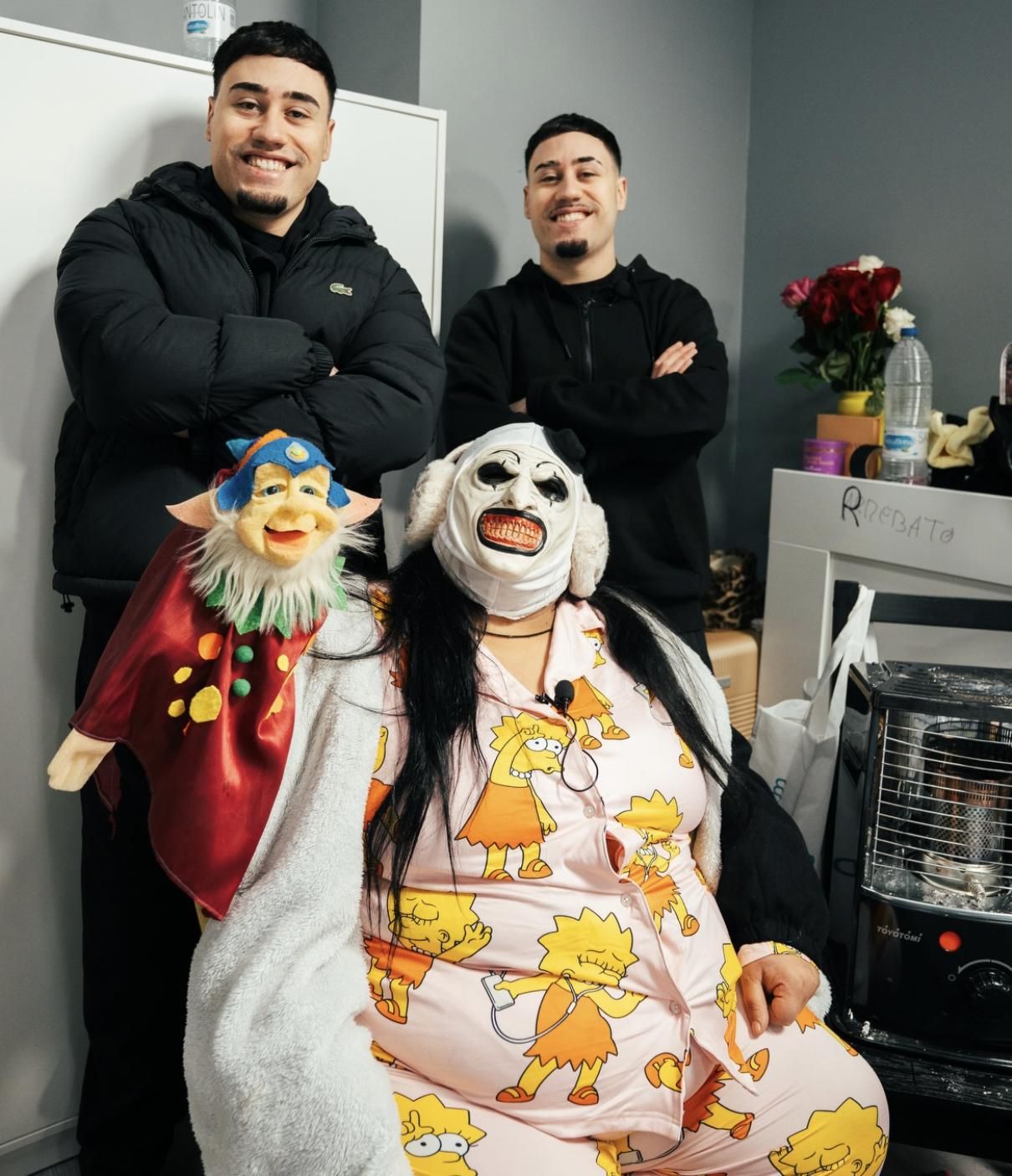 Carlos y Daniel Ramos con La Falete