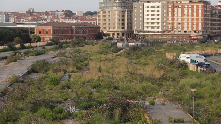 Los terrenos del plan de vías que se adecuarán la semana que viene. | Juan Plaza