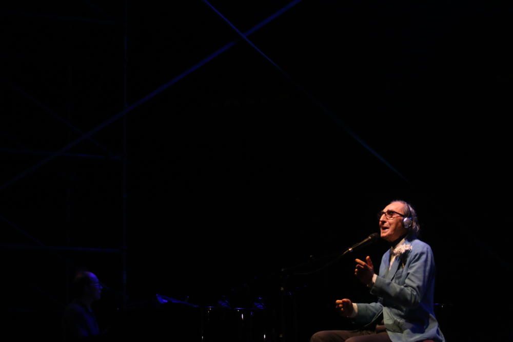 Fotos del concierto de Franco Battiato en Málaga