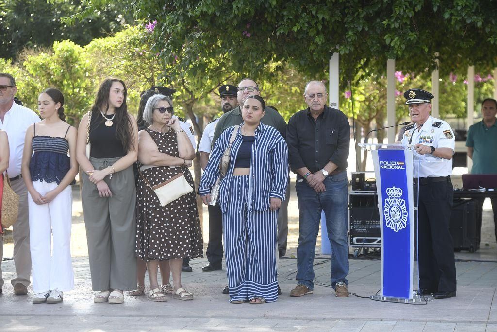 La Policía Nacional conmemora el Día de las Víctimas del Terrorismo en Murcia