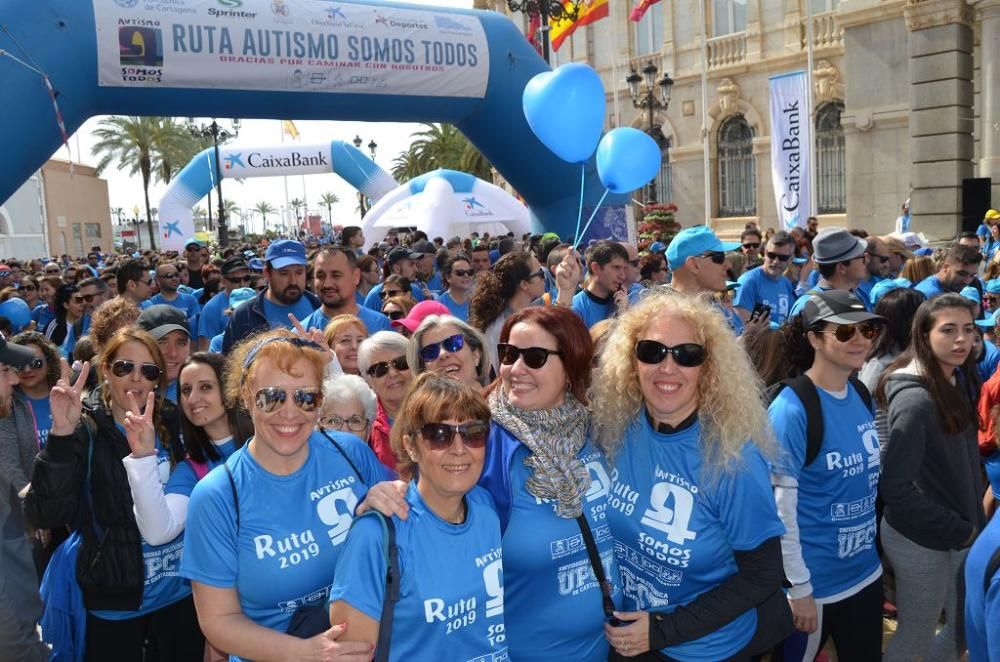 Marcha Autismo Somos Todos de Cartagena