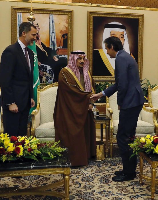 Felipe VI, condecorado en Arabia Saudí