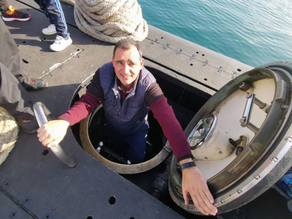 Viaje a las entrañas de un submarino. // S. Álvarez