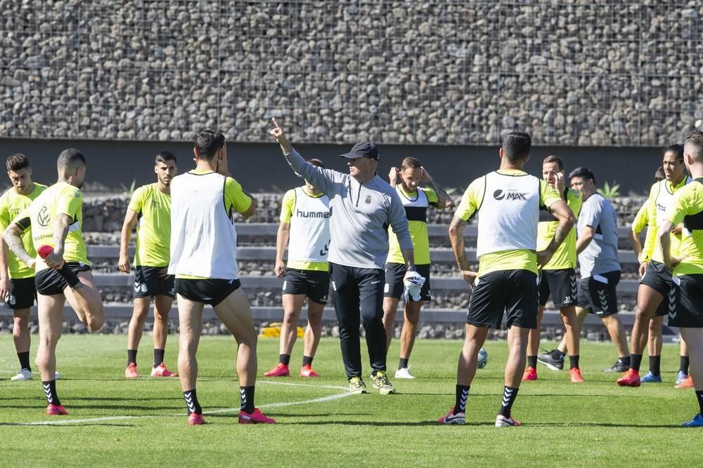 Entrenamiento de la UD Las Palmas.