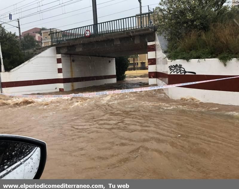 Aquí tienes las imágenes más espectaculares de la lluvia en Castellón