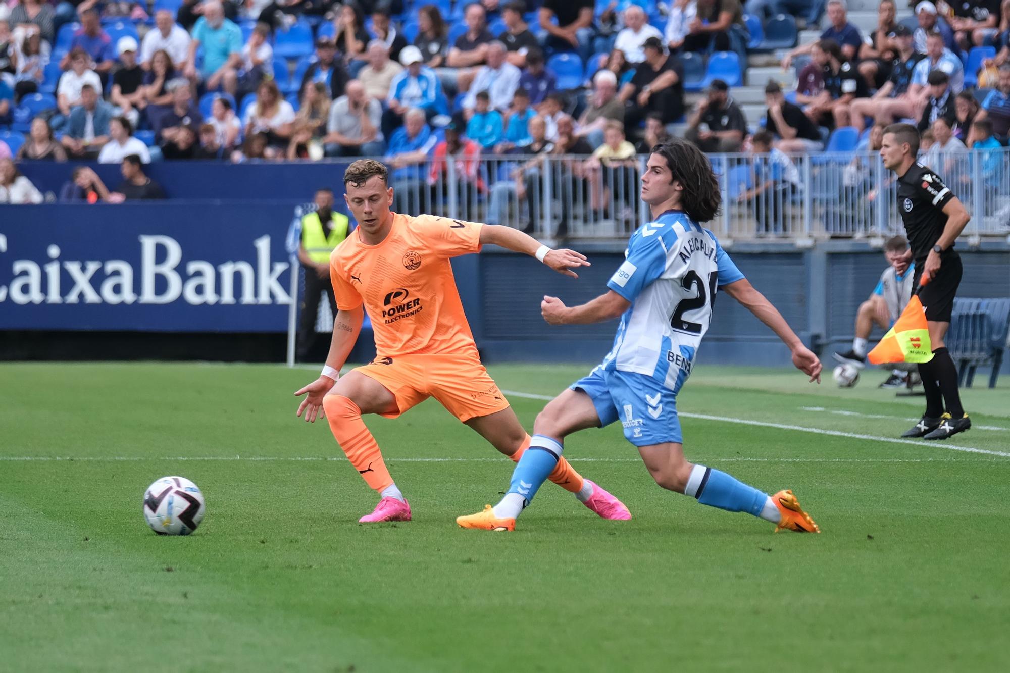 El Málaga CF - UD Ibiza, último partido de la Liga 22/23, en imágenes