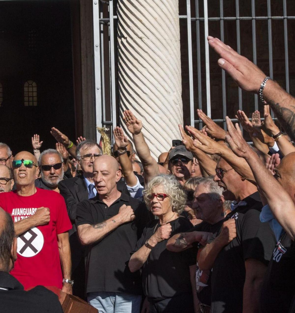 La salutació feixista no serà delicte a Itàlia tret de risc de regressió