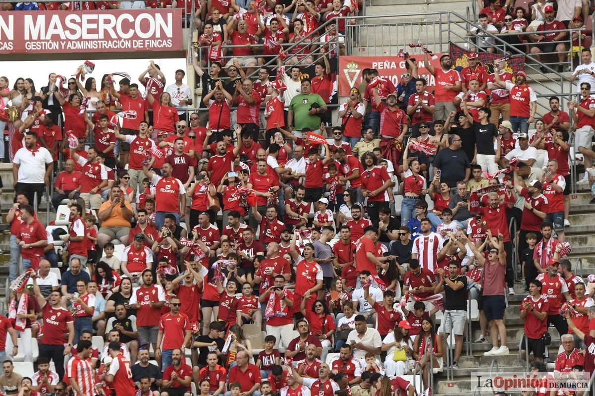 Así fue el encuentro del play off del Real Murcia y el Nástic en la lucha por el ascenso