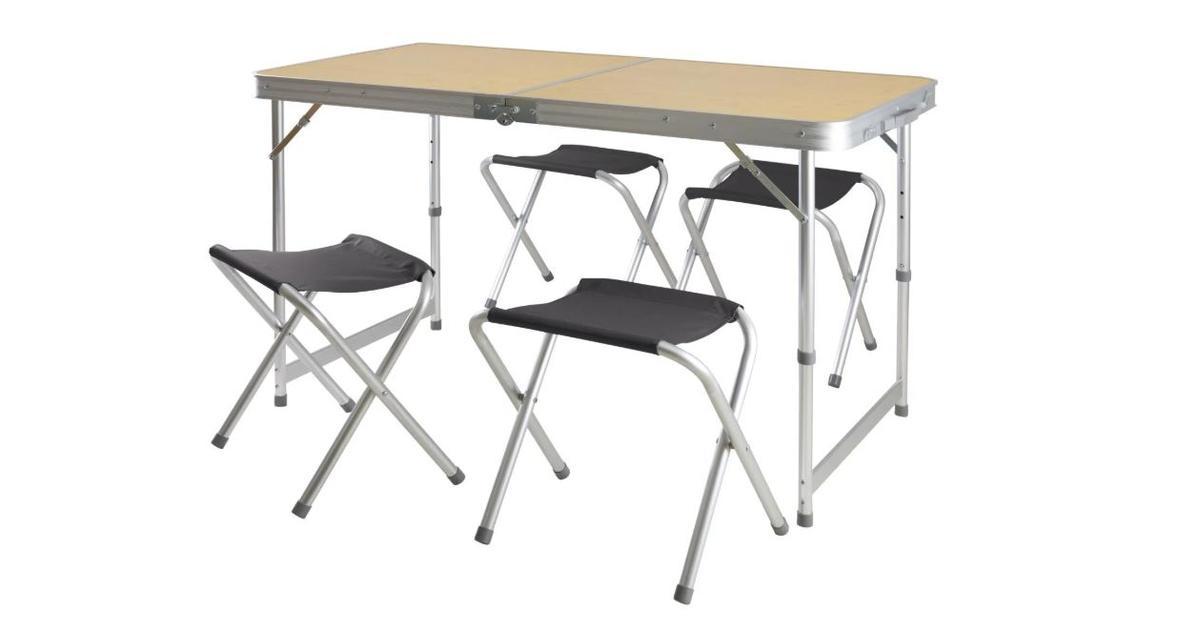 Mañana se esperan colas kilométricas en Lidl para conseguir el juego completo de muebles de exterior de mesa y cuatro asientos más barato: por solo 39,99 euros