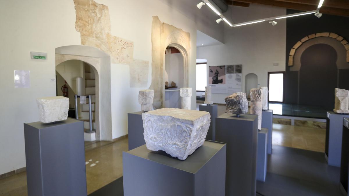 Interior del Museo Pla del Nadal, en el interior del castillo.