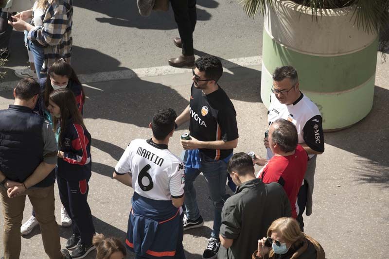 El balcón fallero del levante en la mascletà del 2 de marzo