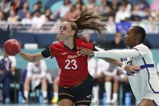 Balonmano en los Juegos Olímpicos: España - Francia, en imágenes