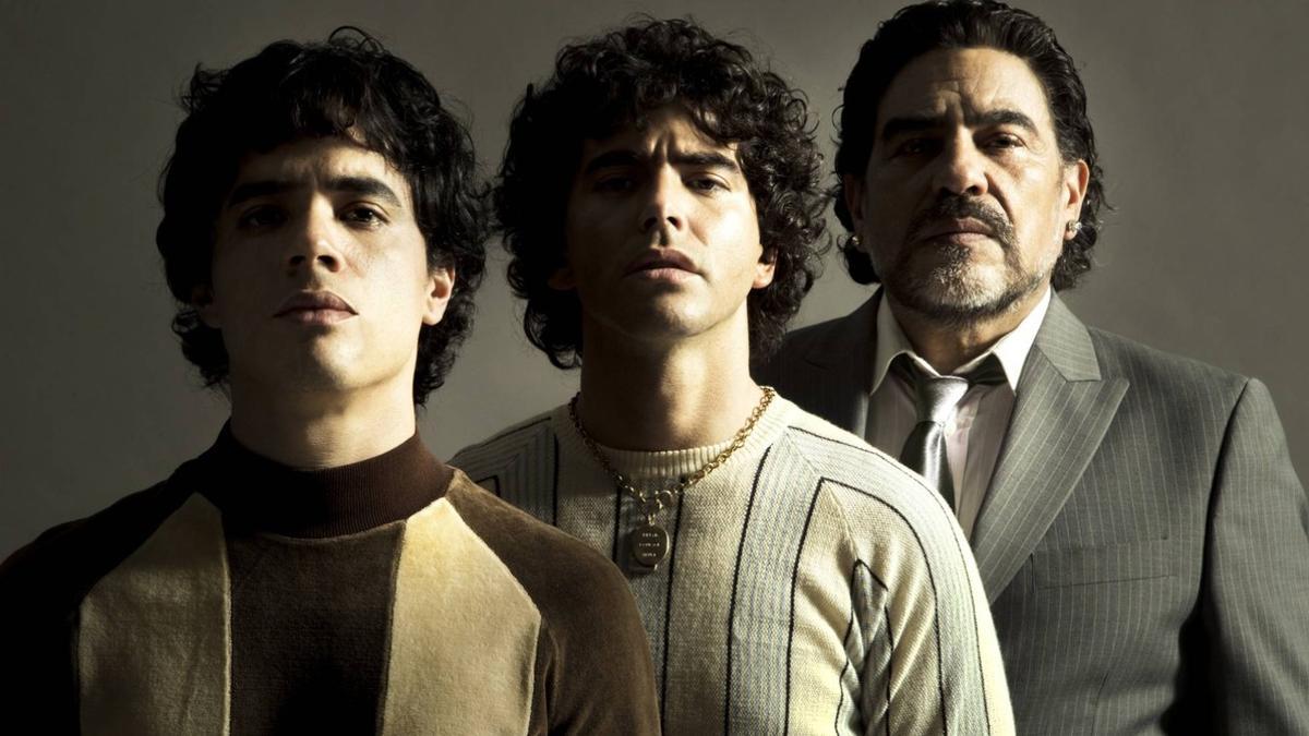 Los tres actores que interpretarán a Maradona en la serie que prepara Amazon