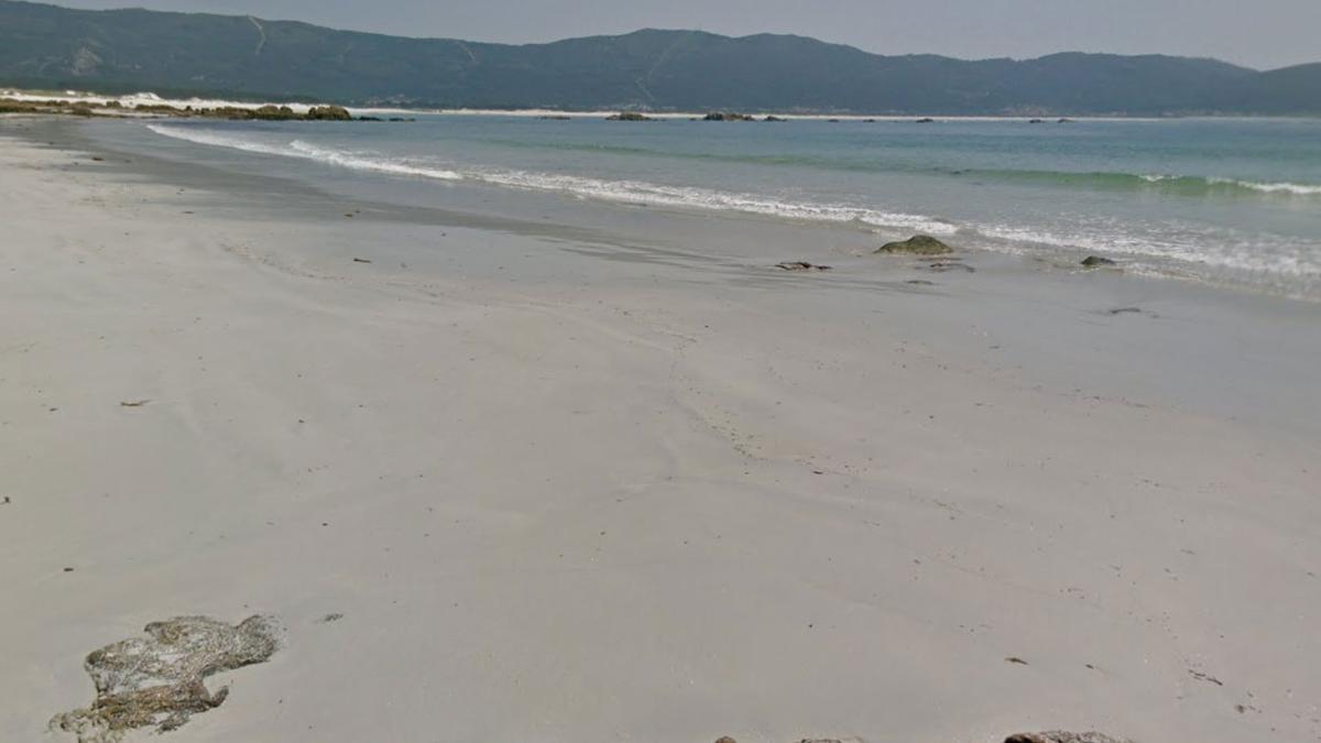 Playa de Caldebarcos, en Carnota.