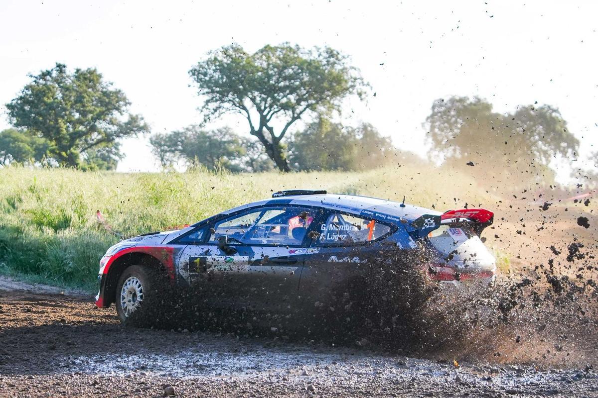 Gil Membrado, en el rally pozoalbense.