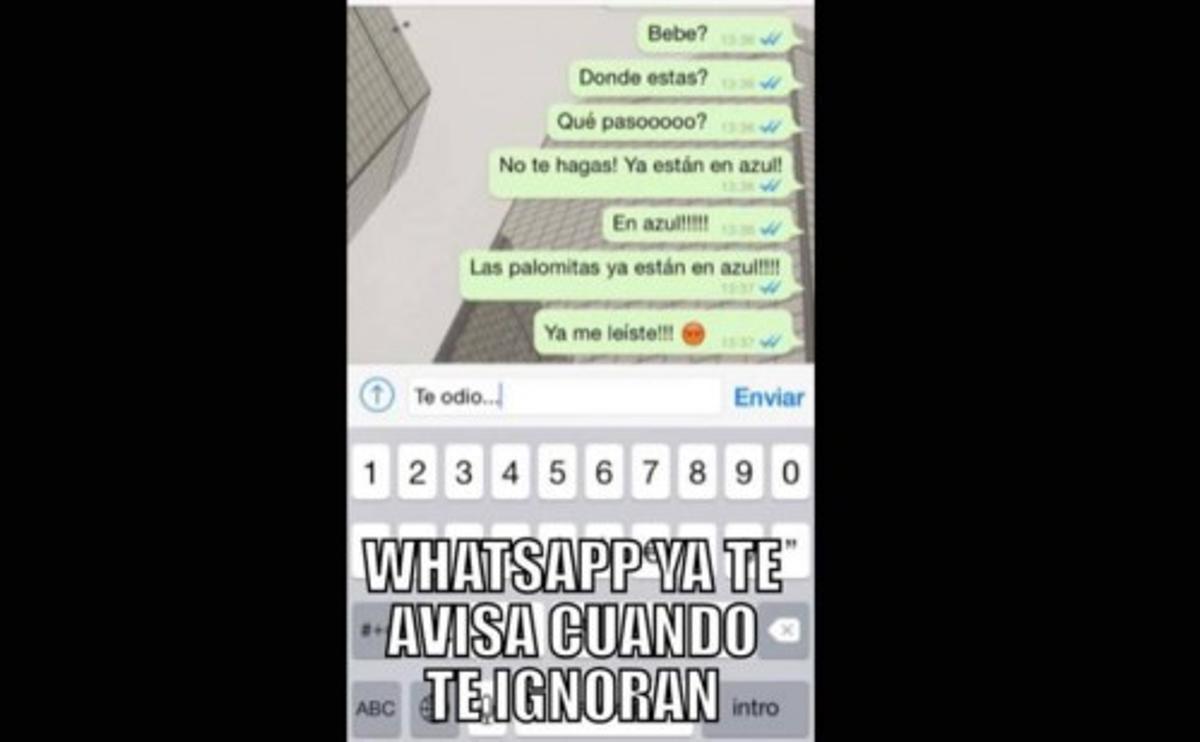 Los memes del doble check de Whatsapp Los memes del doble check de Whatsapp