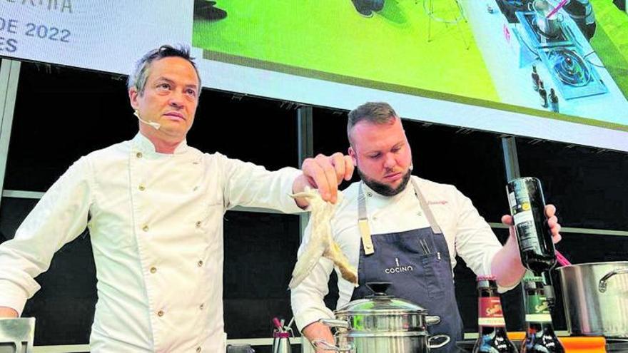 Els germans Torres son novament els padrins del concurs i van participar en una exhibició que va donar el tret de sortida a la present edició. | DIARI DE GIRONA