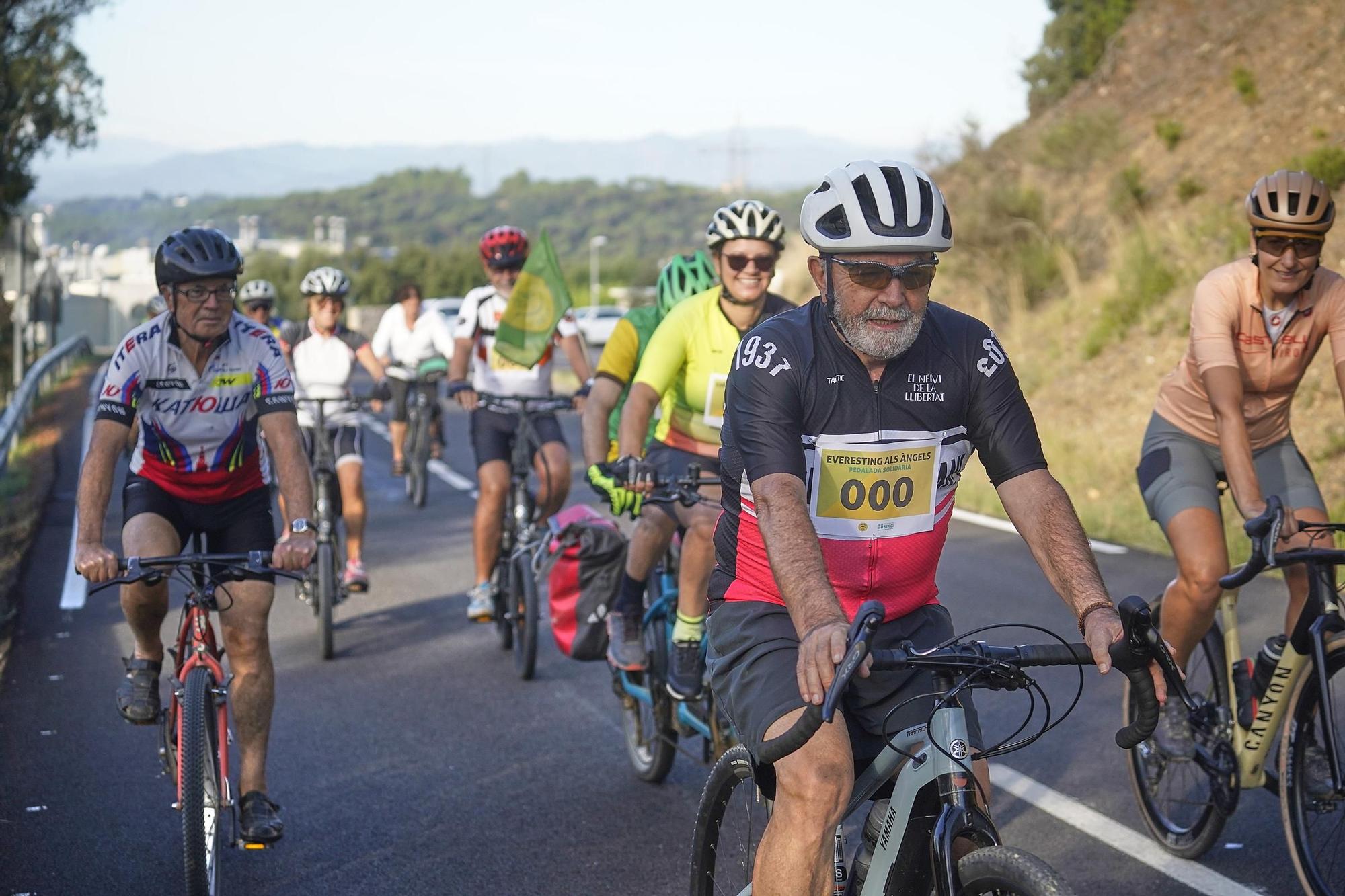 Entrenament per al repte solidari "Everesting als Àngels"