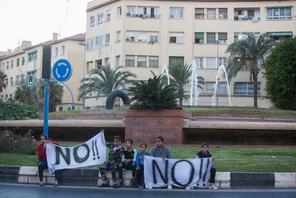 Manifestación en el barrio de José Antonio