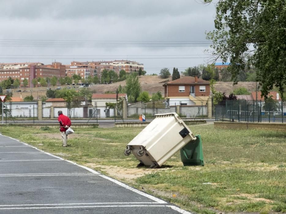 Incidentes por viento en Castilla y León