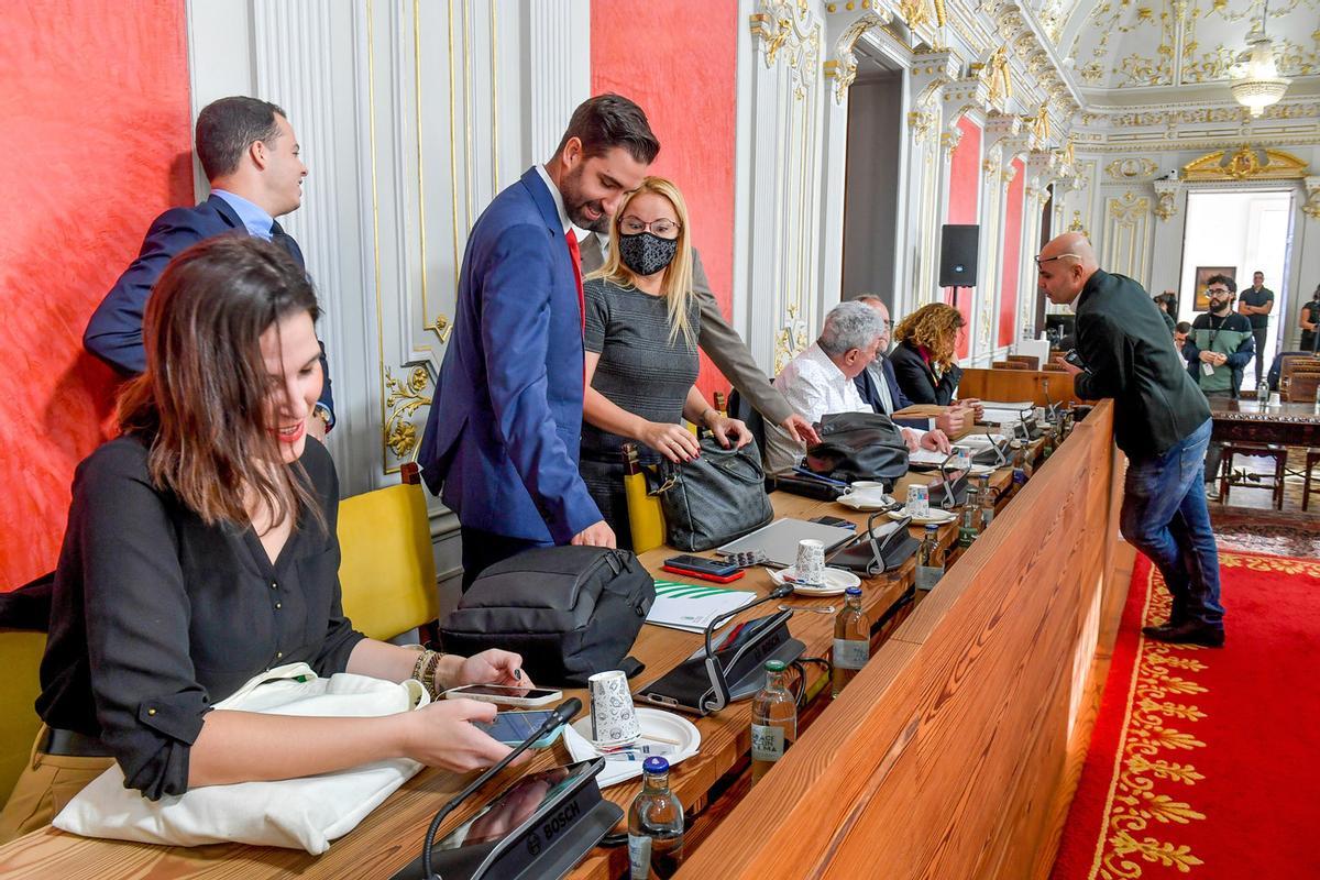 Último pleno del año 2023 en el Ayuntamiento de Las Palmas de Gran Canaria